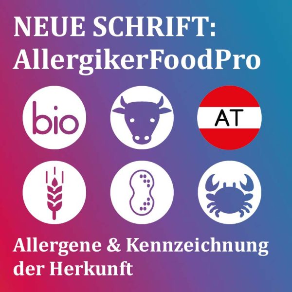 Allergiker Food Pro – Icon Schrift