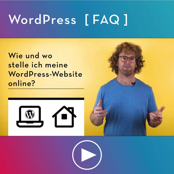 Bei welchen Provider mache ich meine WordPress Seite