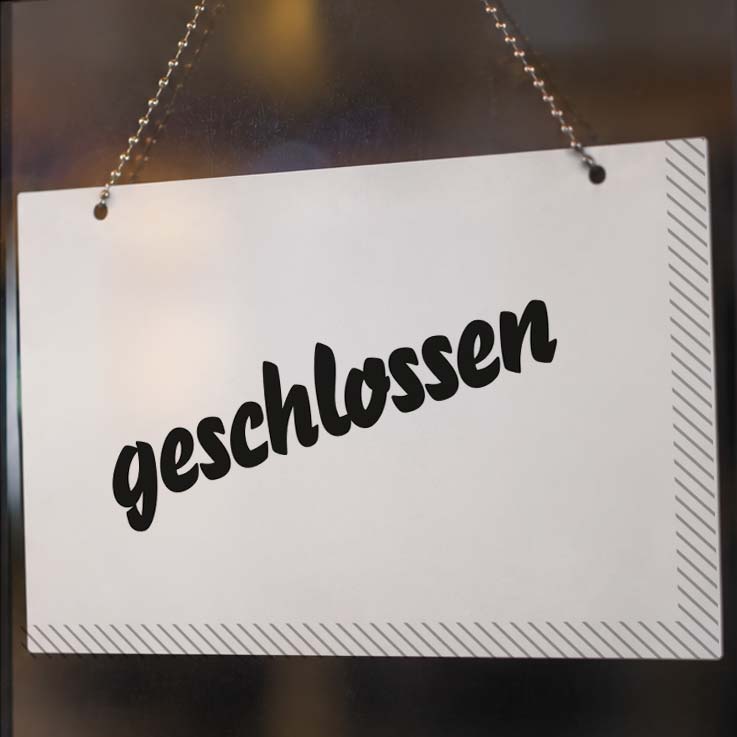 „Komme gleich wieder“-Schilder-Set als PDF